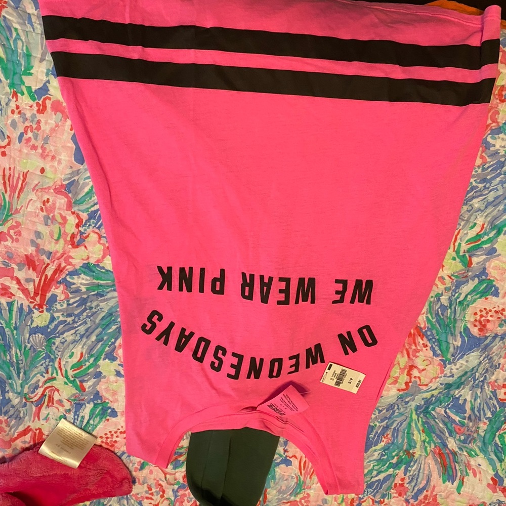 Pink tank top